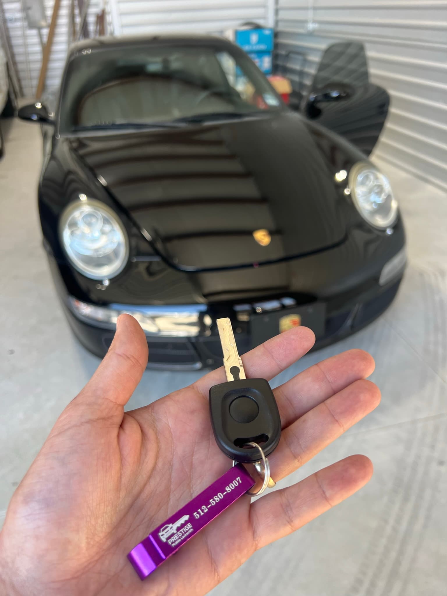 Porsche key replacement service 1
