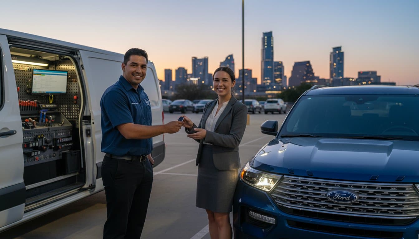 Ford Key Replacement in Austin, TX: Fast 24/7 Mobile Service