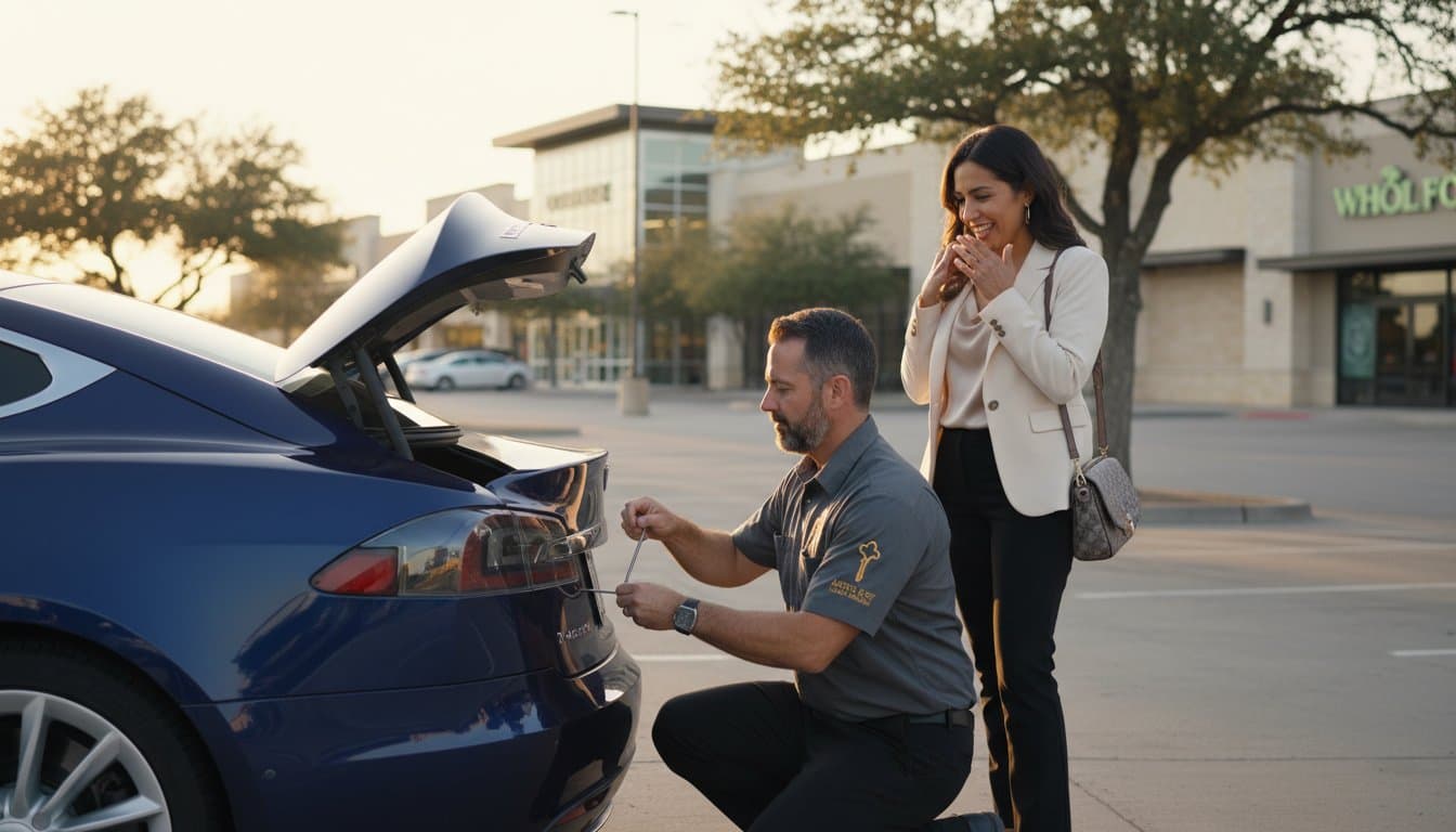 Locked Keys in Trunk in Austin? 24/7 Damage-Free Mobile Help (2026)