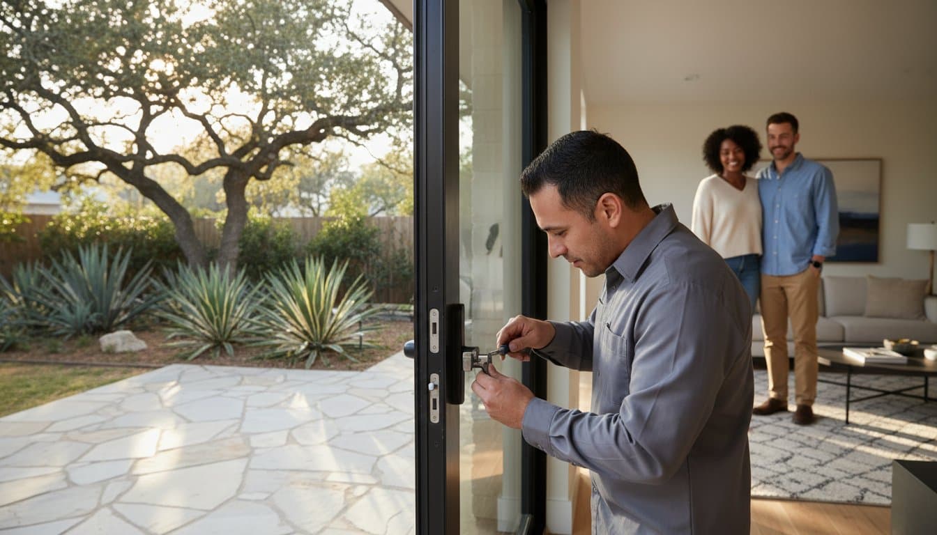 Sliding Glass Door Lock Repair Austin: Secure Your Home Today