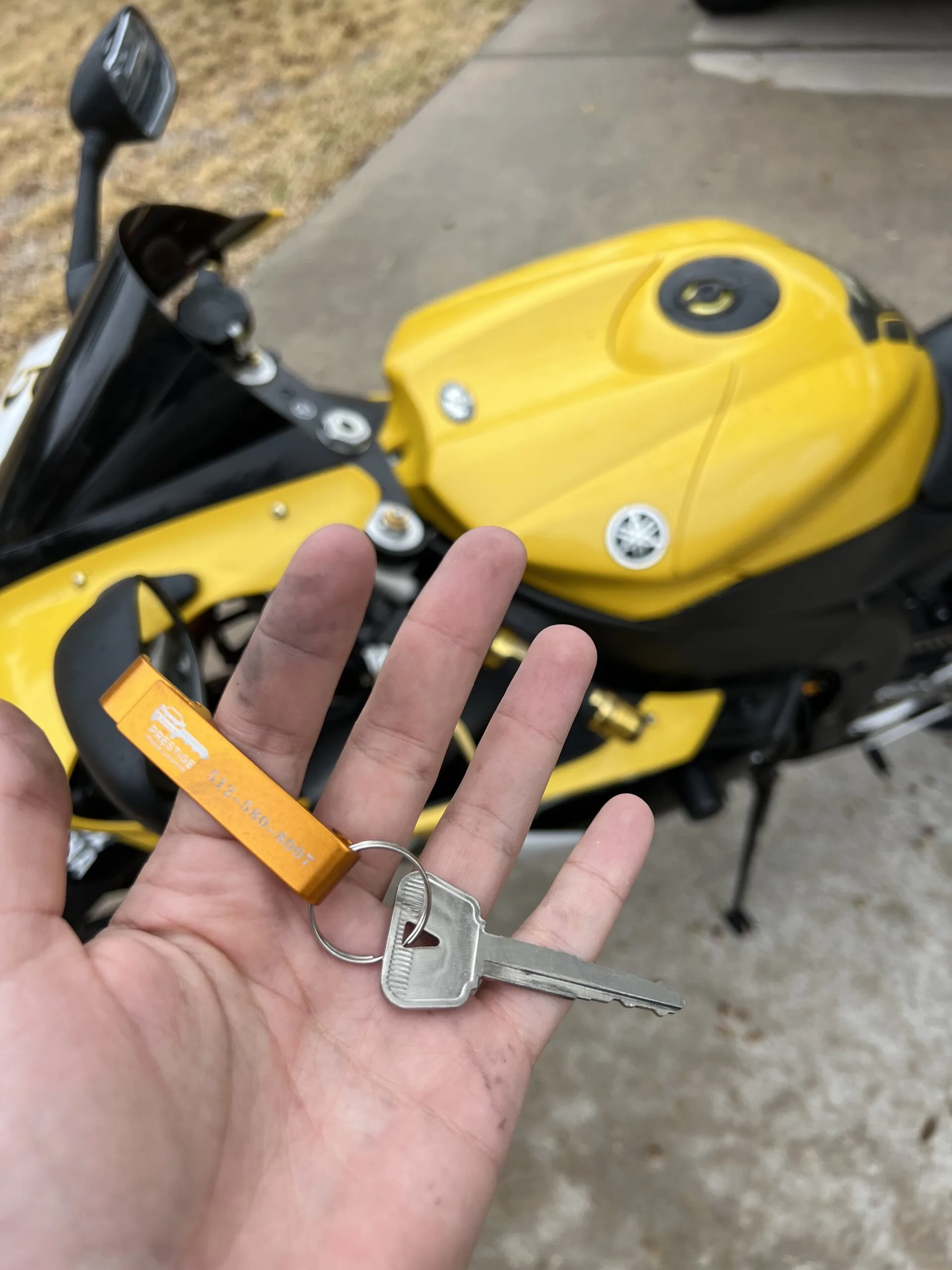 Yamaha Motorcycle Key Replacement2